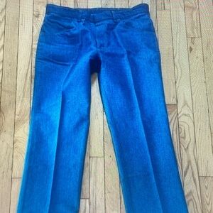 Vintage Denim Blue Women's Straight Leg Jeans